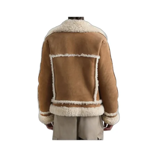 Suede Shearling Jacket