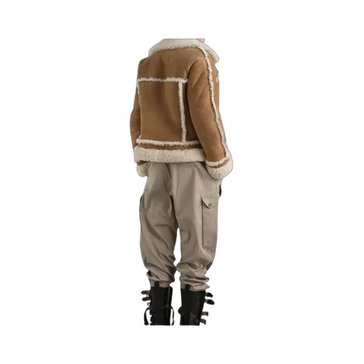 Suede Shearling Jacket