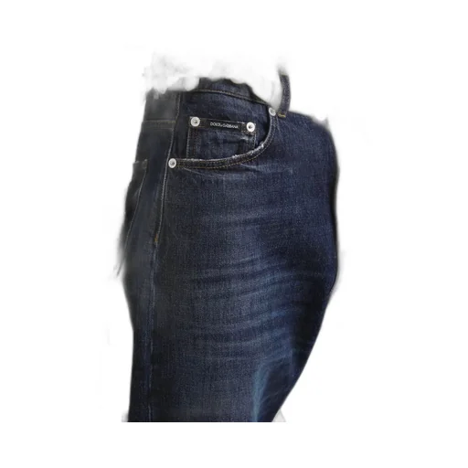 Logo Plaque Boyfriend Jeans