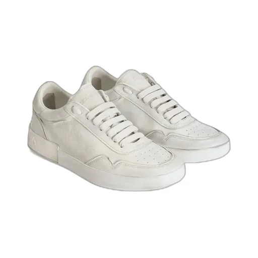 Portofino Leather Lace-Up Trainers