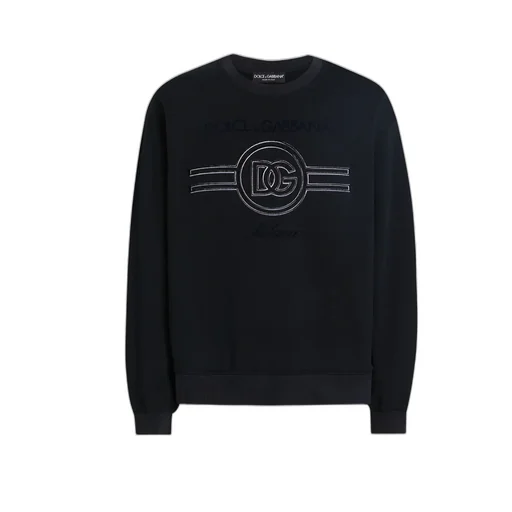 Dolce & Gabbana Logo Embroidered Crewneck Sweatshirt