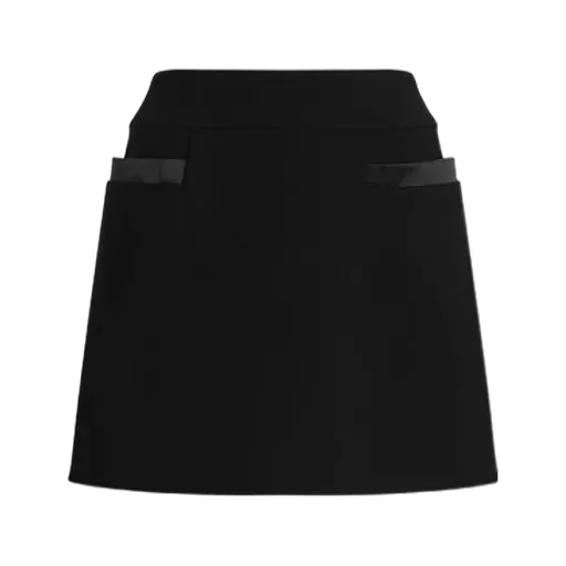 Pocket-Detail Mini Skirt