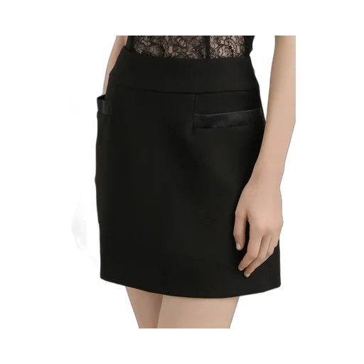 Pocket-Detail Mini Skirt