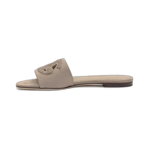 Crystal-Embellished Sandals