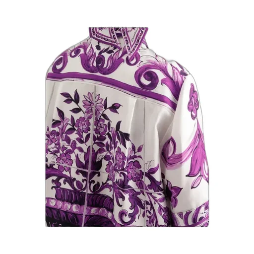 Majolica-Print Shirt