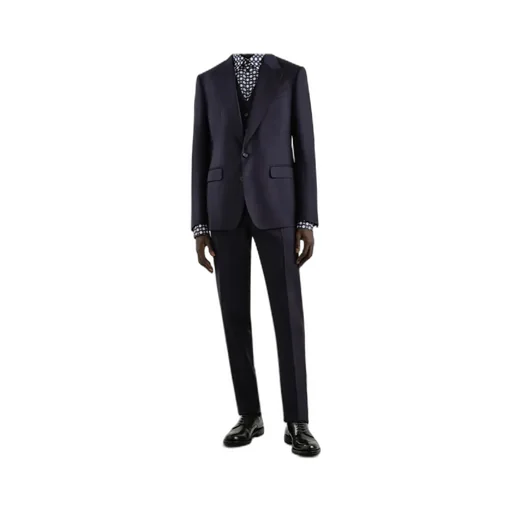 Single-Breasted Tailored Suit