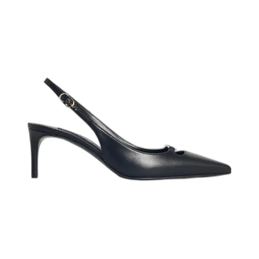 Pointed Toe Slingback High Heel Sandals