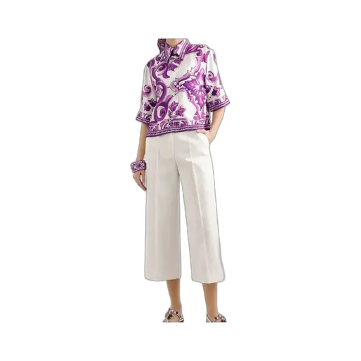 Majolica-Print Shirt