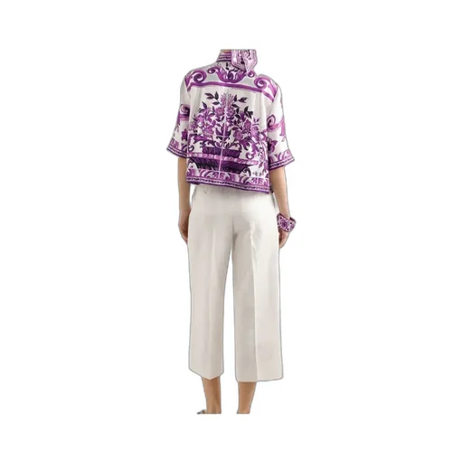 Majolica-Print Shirt