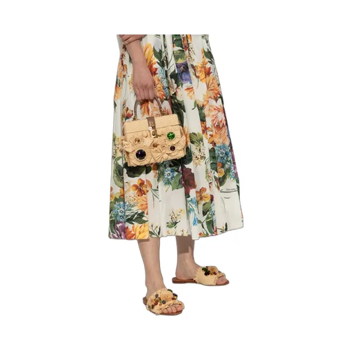 Crystal-Embellished Tote Bag