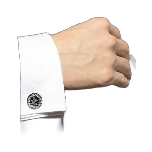Logo-Engraved Cufflinks
