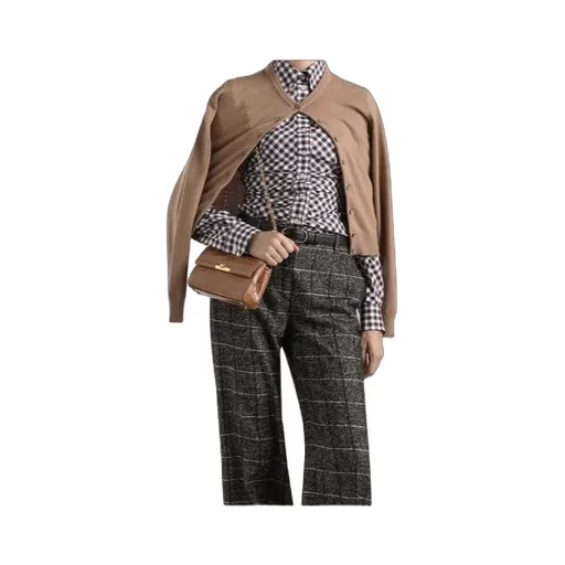 Button-Front Cashmere Cardigan