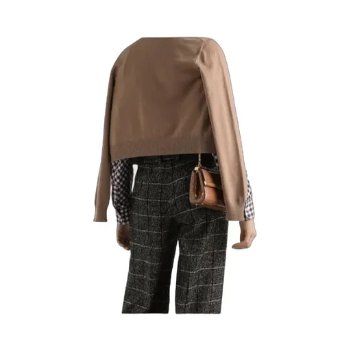 Button-Front Cashmere Cardigan