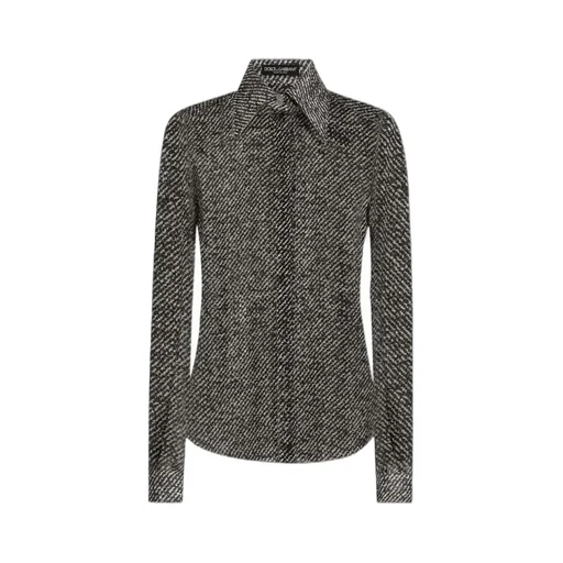 Diagonal-Stripe Shirt