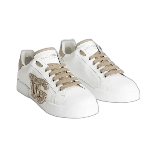 Portofino Logo-Embellished Low-Top Sneakers