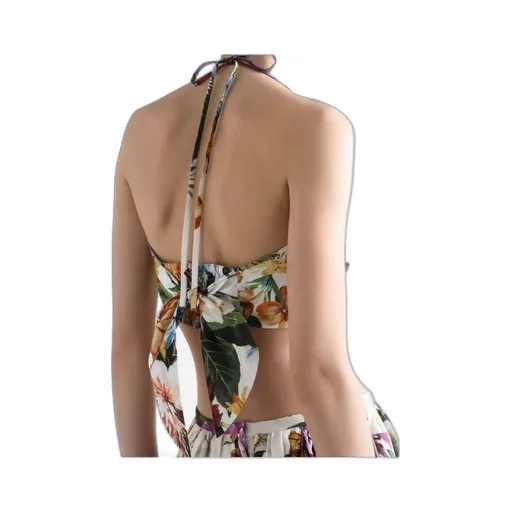 Floral-Print Cotton Top