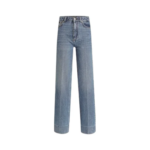Logo Plaque Jeans