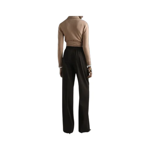 Elastic-Waistband Trousers