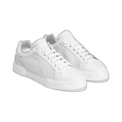 Portofino Perforated Low-Top Sneakers