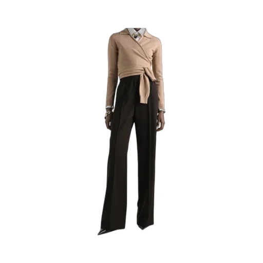 Elastic-Waistband Trousers