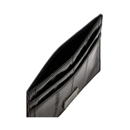 Textured Leather Card Holder