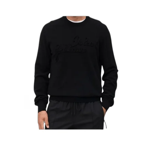 Logo Patch Crewneck Pullover