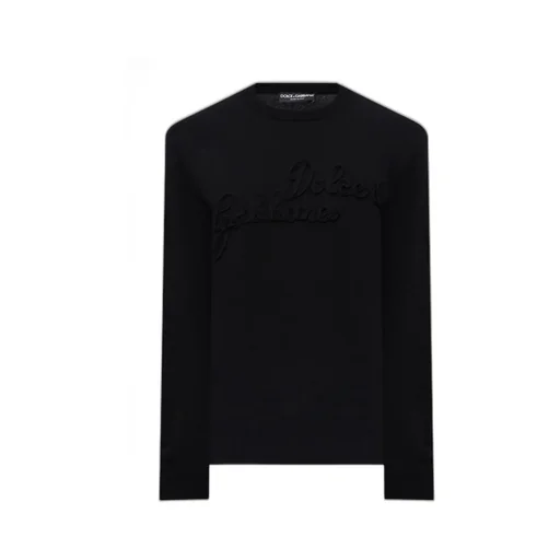 Logo Patch Crewneck Pullover