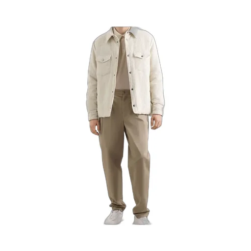 Pleat-Detail Trousers