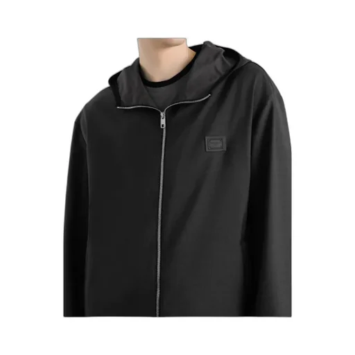 Zip-Up Hooded Jacket