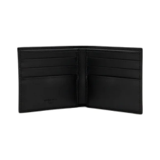 Logo Plaque Bi-Fold Wallet