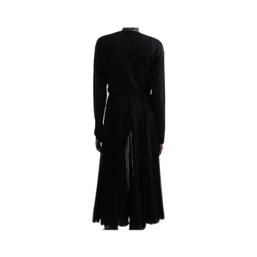 Knotted Long-Sleeve Cardigan