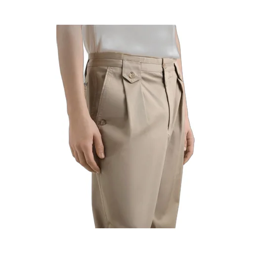 Pleat-Detail Trousers