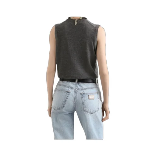 Sleeveless Ribbed Vest