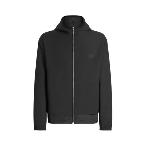 Zip-Up Hooded Jacket