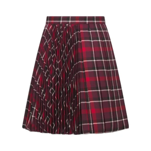 Pleated Short Skirt