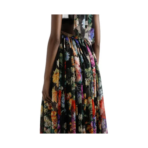 Floral-Print Maxi Dress