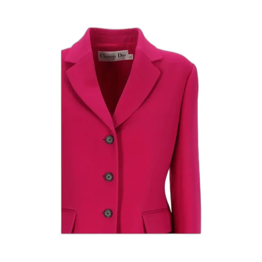Single-Breasted Wool Blazer