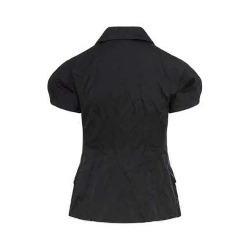 Short-Sleeved Lapel Casual Jacket