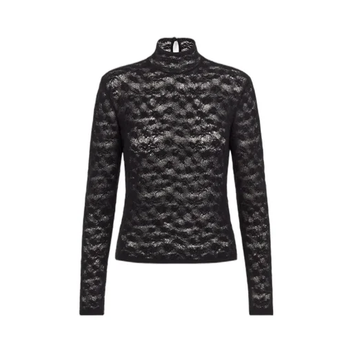 Stand-Collar Sweater