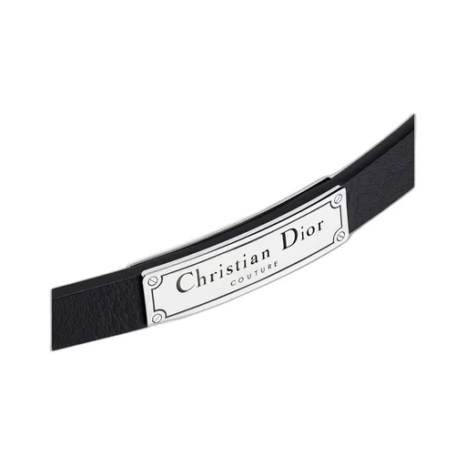 Couture Leather Double Bracelet
