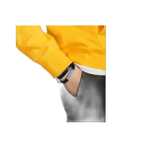 Couture Leather Double Bracelet