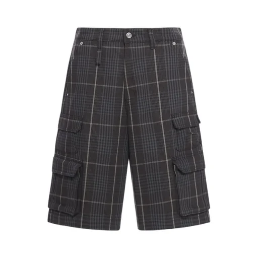 Checked Cargo Shorts