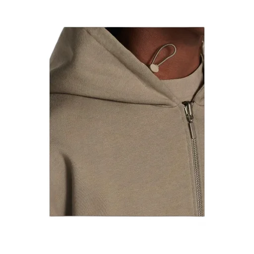 Logo Embroidered Zip-Up Jacket