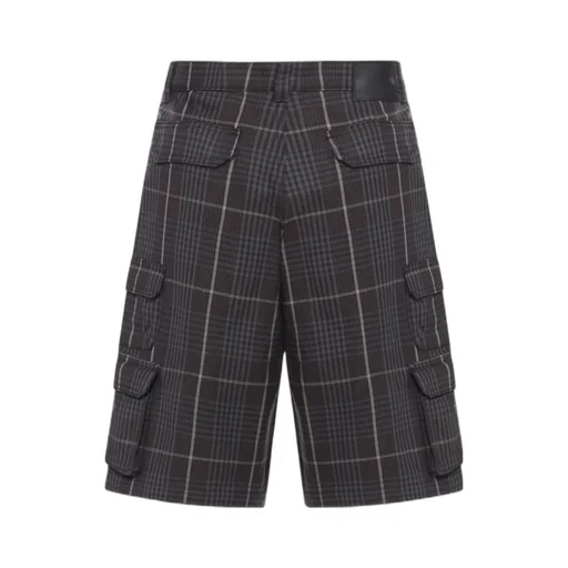 Checked Cargo Shorts