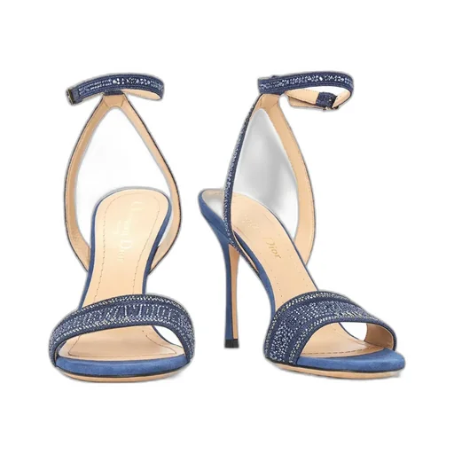 Decorated High-Heeled Sandals