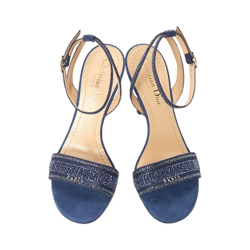Decorated High-Heeled Sandals