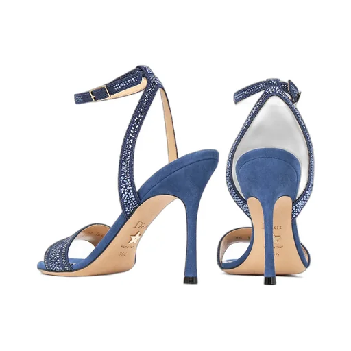 Decorated High-Heeled Sandals