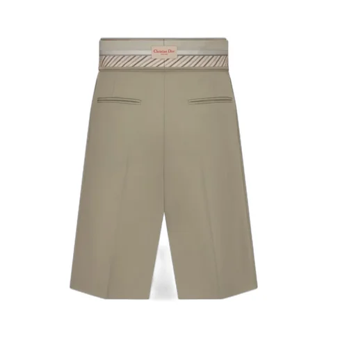 Stripe Detailed Bermuda Shorts