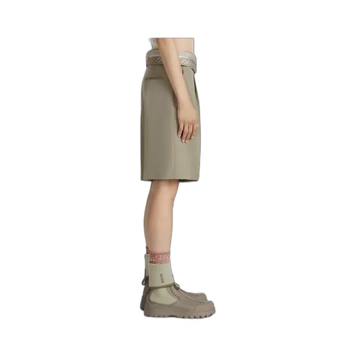 Stripe Detailed Bermuda Shorts