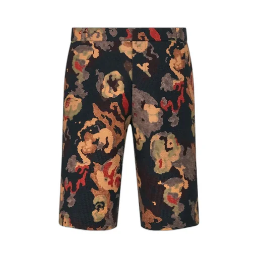 Allover Printed Bermuda Shorts